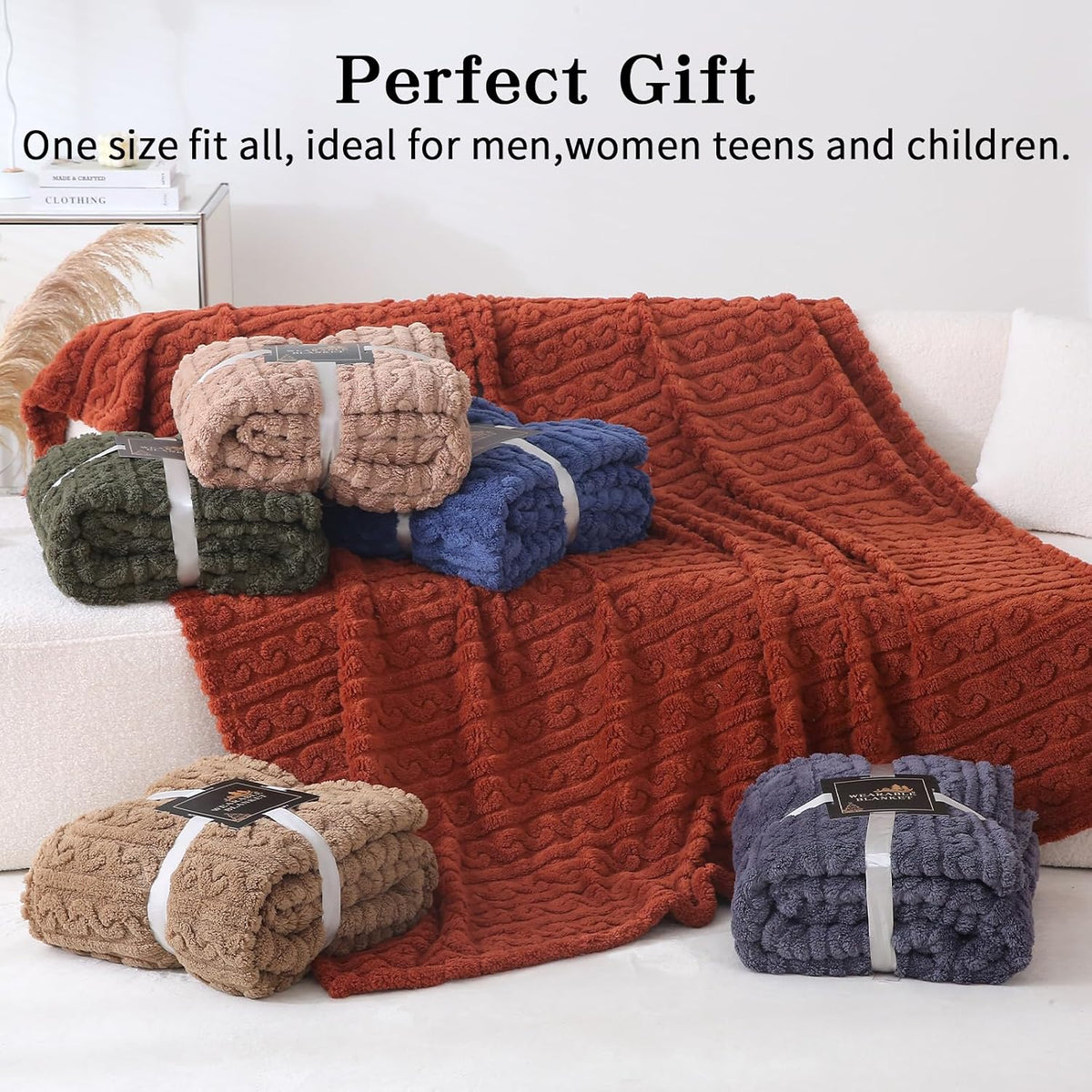 Wearable Blanket Poncho Cape Wrap for Adult, Cozy Sherpa Fleece Pocketed Shawl TV Throw Blankets for Office and Lounge,Green