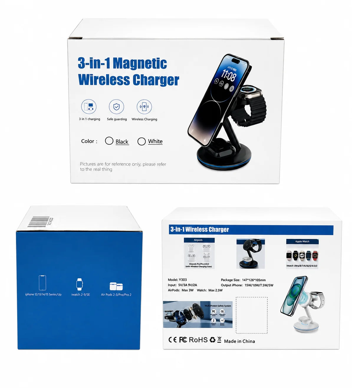 3 in 1 Charging Station for Apple Devices